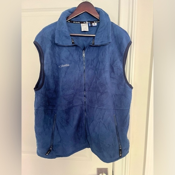 Columbia Interchange Core Fleece Vest Full Zip Up Mens Sz. XL